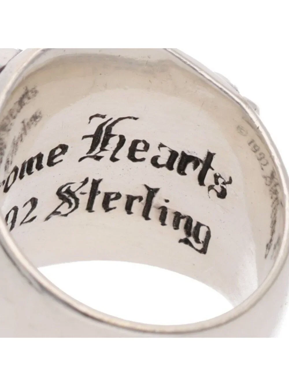 Chrome Hearts Keeper Silver Ring